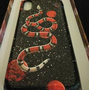 Space Snake iPhone X Cover